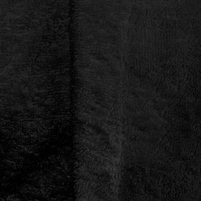 vidaXL Μπουρνούζι KINN Μαύρο L Βαμβάκι