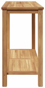 vidaXL Τραπεζάκι σαλονιού Καφέ 110 x 40 x 45 cm Μασίφ ξύλο teak