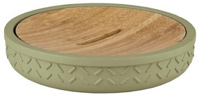 Σαπουνοθήκη Dash 8667 11,9x2,5cm 616 Dill Green Kleine Wolke Polyresin, Bamboo