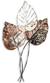 Διακοσμητικό Τοίχου Fall 930DYU1253 45x85cm Brown-Black Wallity Μέταλλο