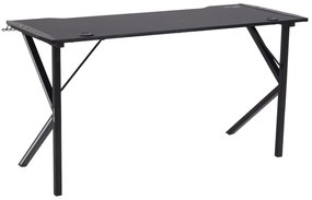 Τραπέζι γραφείου Oakland 512, 75x140x60cm, Μαύρο