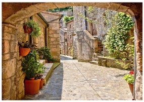 Φωτοταπετσαρία - Provincial alley in Tuscany 100x70