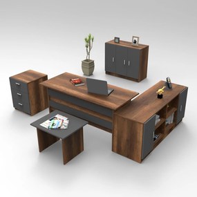 Office Furniture Set Vo16-Ba Walnut
Anthracite