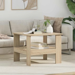vidaXL Τραπεζάκι σαλονιού Δρύς Sonoma 57 x 55 x 45 εκ