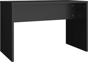 vidaXL Μπουντουάρ Σετ με LED Μαύρο από Επεξεργασμένο Ξύλο