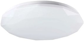 V-TAC Πλαφονιέρα Οροφής LED 60W 230V 360° 6000lm IP20 Ø500x75m Πλαστική Στρογγυλή Diamond Round Cover με Εναλλαγή Χρωμάτων &amp; Χειριστήριο Dimmable 2114921