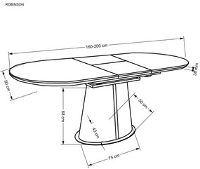 Holly Τουαλέτα Λευκή με Φωτισμό 94x43x140cm