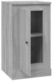 vidaXL Ντουλάπι Sonoma Γκρι 37,5 x 35,5 x 67,5 εκ. Επεξεργασμένο Ξύλο