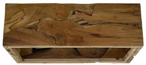 vidaXL Τραπεζάκι Σαλονιού Καφέ 90 x 50 x 30 εκ. από Αληθινό Ξύλο Teak