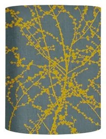 Καπέλο Φωτιστικού 1xE27 Γκρι-Ώχρα Κλαδιά Λινό Branches SH101023-F Ebb&amp;Flow-SH101023-F-Κίτρινο SH101023-F