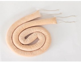 Πάντα Κούνιας Paffy Beige Palamaiki 6x220cm Πολυέστερ