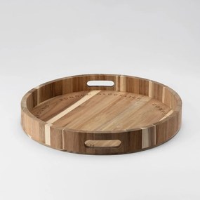 Δίσκος Σερβιρίσματος Happiness Is All Around RD0017924 Teak Raeder Ξύλο