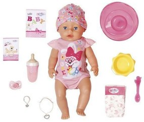 Κούκλα Μωρό Magic Girl Zapf Creation 835005-116122 43cm Pink Little Tikes