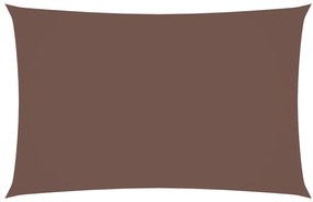 vidaXL Πανί Σκίασης Ορθογώνιο Καφέ 2 x 5 μ. από Ύφασμα Oxford