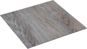 vidaXL Πλάκες Δαπέδου Ανοιχτό καφέ 5,11 τ.μ. 55 τεμ. PVC