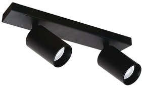 Φωτιστικό Οροφής - Σποτ Stage 4259701 2xMAX 13W 60x12,7cm Black Viokef Aluminium
