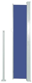 vidaXL Σκίαστρο Πλαϊνό Συρόμενο Μπλε 160 x 500 εκ.