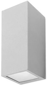 Απλίκα Φωτιστικό Τοίχου Ατσάλι Cube H22 Φ9 ForLight-PX-0056-GRI-Γκρι PX-0056-GRI