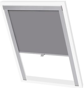 vidaXL Στόρι Ρόλερ Συσκότισης (Blackout) Γκρι M06/306