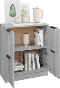 vidaXL Ντουλάπι Γκρι Sonoma 60 x 30 x 70 εκ. από Επεξεργασμένο Ξύλο