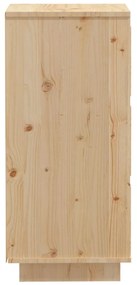 vidaXL Ντουλάπι 32 x 34 x 75 εκ. από Μασίφ Ξύλο Πεύκου
