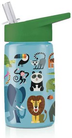 Παγούρι 450ml Με Καλαμάκι Crocodile Creek Tritan Ζώα Της Ζούγκλας
