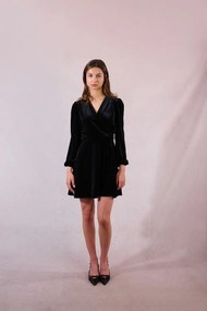 Φόρεμα κρουαζέ από βελούδο