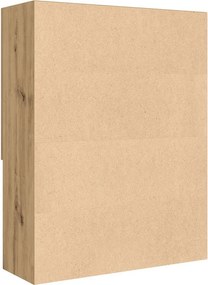 vidaXL Ντουλάπι Πλυντηρίου τεχνίτης Δρυς 70,5 x 25,5 x 90 εκ.