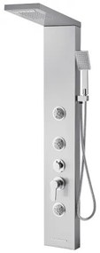 VEVOR Shower Panel Tower System Stainless Steel Column Rainfall Head Massage Jet