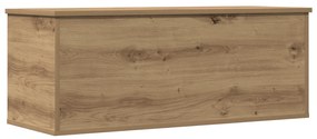 vidaXL κουτί αποθήκευσης  Artisan Oak 90x35x35 εκ, φτιαγμένο από ξύλο