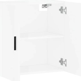vidaXL Ντουλάπι Τοίχου Γυαλιστερό Λευκό 60x31x60 εκ Επεξεργασμένο Ξύλο