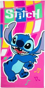 Παιδική Πετσέτα Θαλάσσης Microfiber (70x140) Dimcol Lilo & Stitch 188 Pink