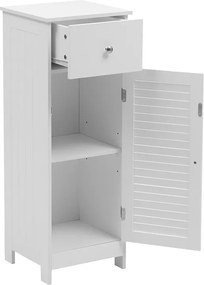 Ντουλάπι-στήλη Chesy pakoworld mdf λευκό 32x30x87εκ