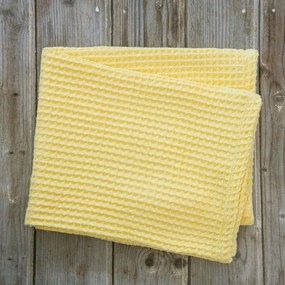 Πετσέτα Θαλάσσης Παιδική Dank Yellow Nima Θαλάσσης 70x140cm 100% Cotton