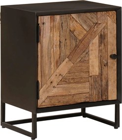 vidaXL Χειροποίητο Κομοδίνο Φυσικό 40 x 30 x 50 cm