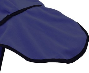 vidaXL Σαμάρι Ίππου Σκούρο μπλε 165 cm Πολυεστέρας