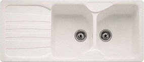 Franke Smartline Calypso 621 Polar White Γρανιτένιος Νεροχύτης 80cm