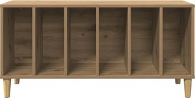 vidaXL Έπιπλο Δίσκων τεχνίτης Δρυς 100x38x48 εκ από Επεξεργασμένο Ξύλο