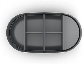 Βάση οδοντόβουρτσας Joseph Joseph EasyStore Luxe 70581, Αποσπώμενο, Γκρι/Inox