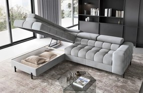 Γωνιακός καναπές Ferucce-Gkri-Αριστερή