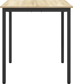 vidaXL Τραπεζαρίες 70 x 70 x 75 cm Επεξεργασμένο Ξύλο Sonoma Δρυς