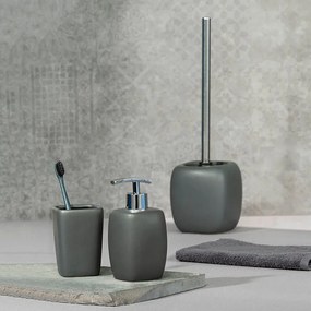Dispenser Μπάνιου 410ml (8x8x15) Wenko Faro Grey 20022100
