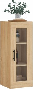 vidaXL Ντουλάπι Τοίχου Sonoma Δρυς 34,5 x 34 x 90 εκ.