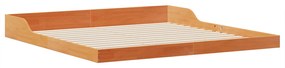 vidaXL Σκελετός Κρεβατιού Καφέ κεριού 200 x 220 cm Μασίφ ξύλο πεύκου