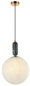 Κρεμαστό Φωτιστικό Οροφής Μάρμαρο Polly 4264200 Viokef 4264200 Λευκό