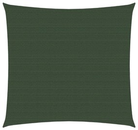 Πανί Σκίασης Σκούρο Πράσινο 4,5 x 4,5 μ. από HDPE 160 γρ./μ² - Πράσινο