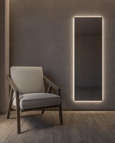 Καθρέπτης τοίχου 5mm Square Project Mirrors 60x180 με Led φωτισμό Διακόπτης Αφής: Όχι