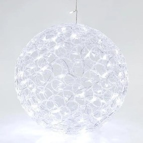 Μπάλα 100 Λευκά LED Ακρυλικό Φ40cm IP44