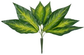 PEACE LILY 78277 Τεχνητό Φυτό Σπαθίφυλλο - Μπουκέτο Διακοσμητικών Φυτών - Κλαδιών με Φύλλωμα Πράσινο