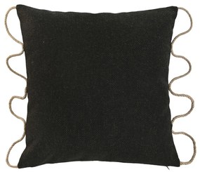 Μαξιλάρι Home ESPRIT Μαύρο 45 x 15 x 45 cm